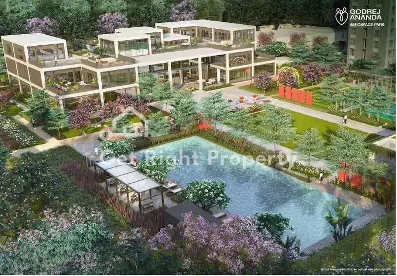 Property Gallery of 1 RK Apartment For Sale In Bagaluru at Godrej Ananda Property Gallery of 1 RK Apartment For Sale In Bagaluru at Godrej Ananda