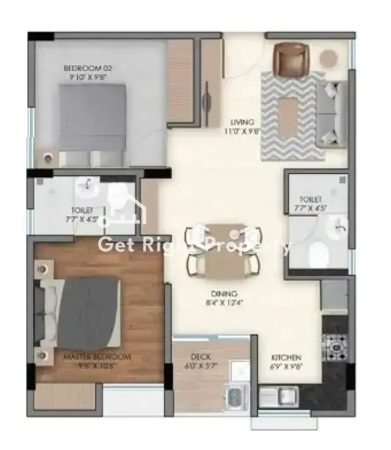Floor Plan of Residential Listings For Sale Bengaluru Sarjapur 312 West By Modern Spaaces 2 Bhk Apartment Floor Plan of Residential Listings For Sale Bengaluru Sarjapur 312 West By Modern Spaaces 2 Bhk Apartment