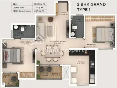 2-bhk-south-facing-apartment-for-sale-builder-provident-botanico-samethanahalli-floor-plan-small