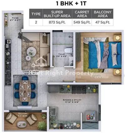 1-bhk-west-facing-apartment-for-sale-builder-sattva-lumina-rajanukunte-floor-plan-small