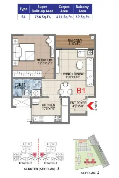 1-bhk-east-facing-apartment-for-sale-builder-sattva-songbird-virgonagar-floor-plan-small