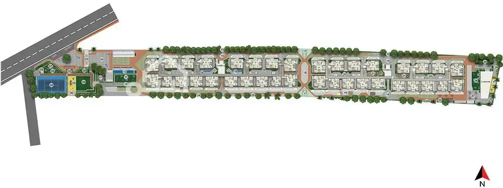 Abhee Serenity Spring Master Plan